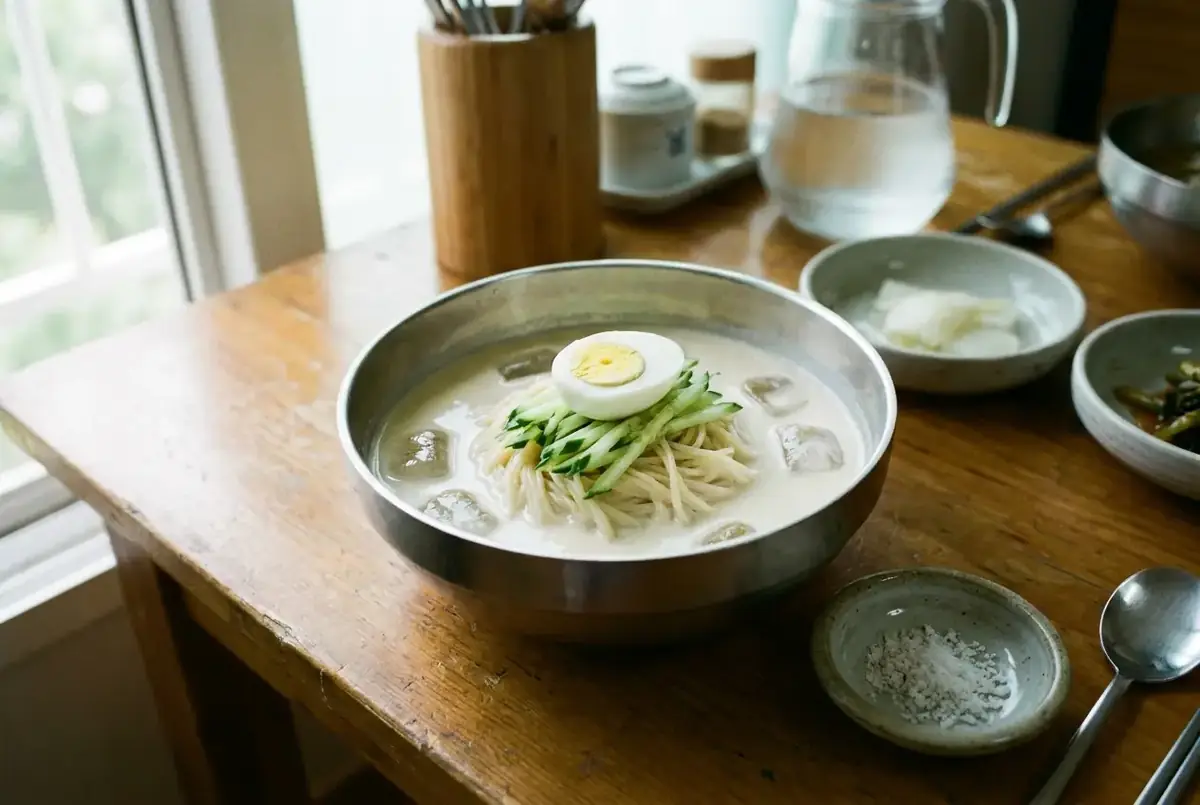 어머니의 콩국수 끓이는 법