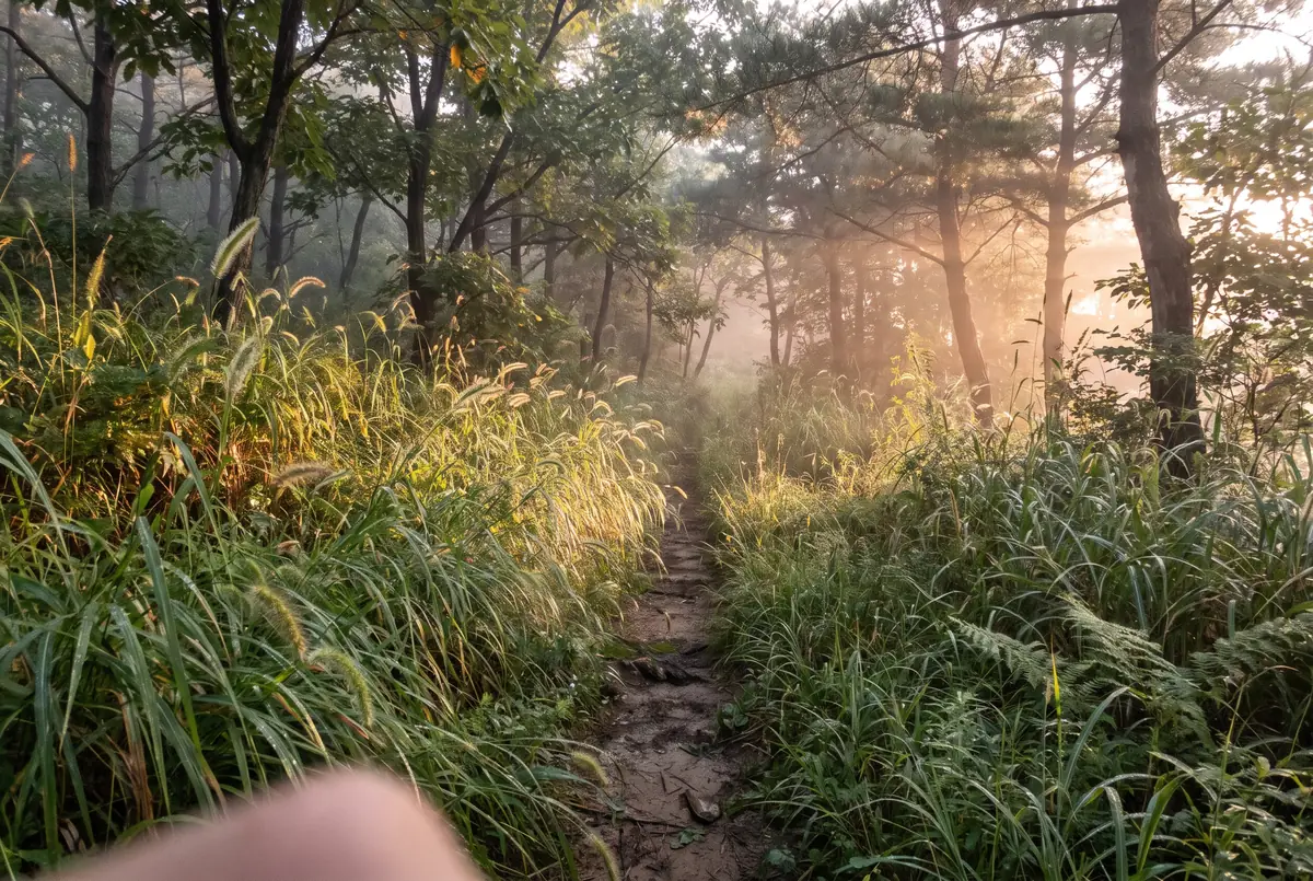 ‘이슬받이’, 맨 앞에 선 사람
